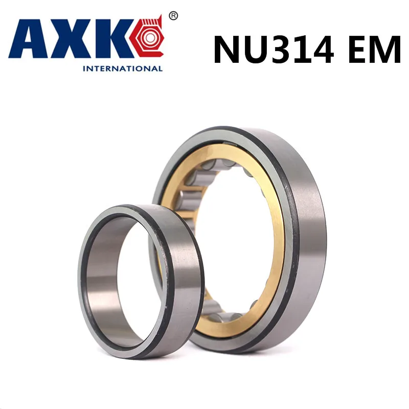 Подшипник Axk Nu314em цилиндрический роликовый подшипник 70*150*35 мм|bearing bearing|bearing roller
