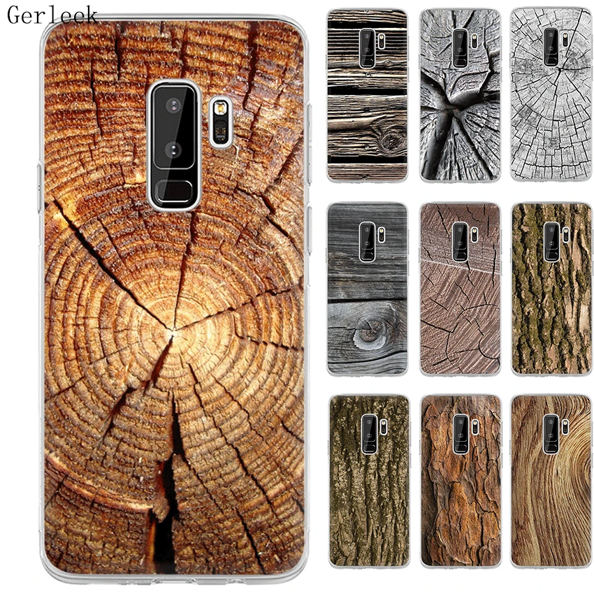 Чехол Desxz с рисунком текстуры дерева для samsung Galaxy A3 A5 A6 A7 A8 A9 A10 A30 A40 A50 A70 защитный
