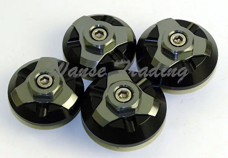 Распродажа 4 шт. крышка с отверстием для рамы ЧПУ заглушка Kawasaki Ninja 250R 2008 2009 2010 2011