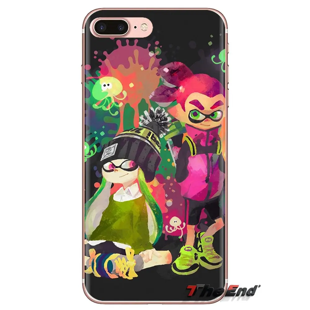 Для LG G3 G4 Mini G5 G6 G7 Q6 Q7 Q8 Q9 V10 V20 V30 X Power 2 3 K10 K4 K8 2017 милые splotoon мягкие прозрачные чехлы |