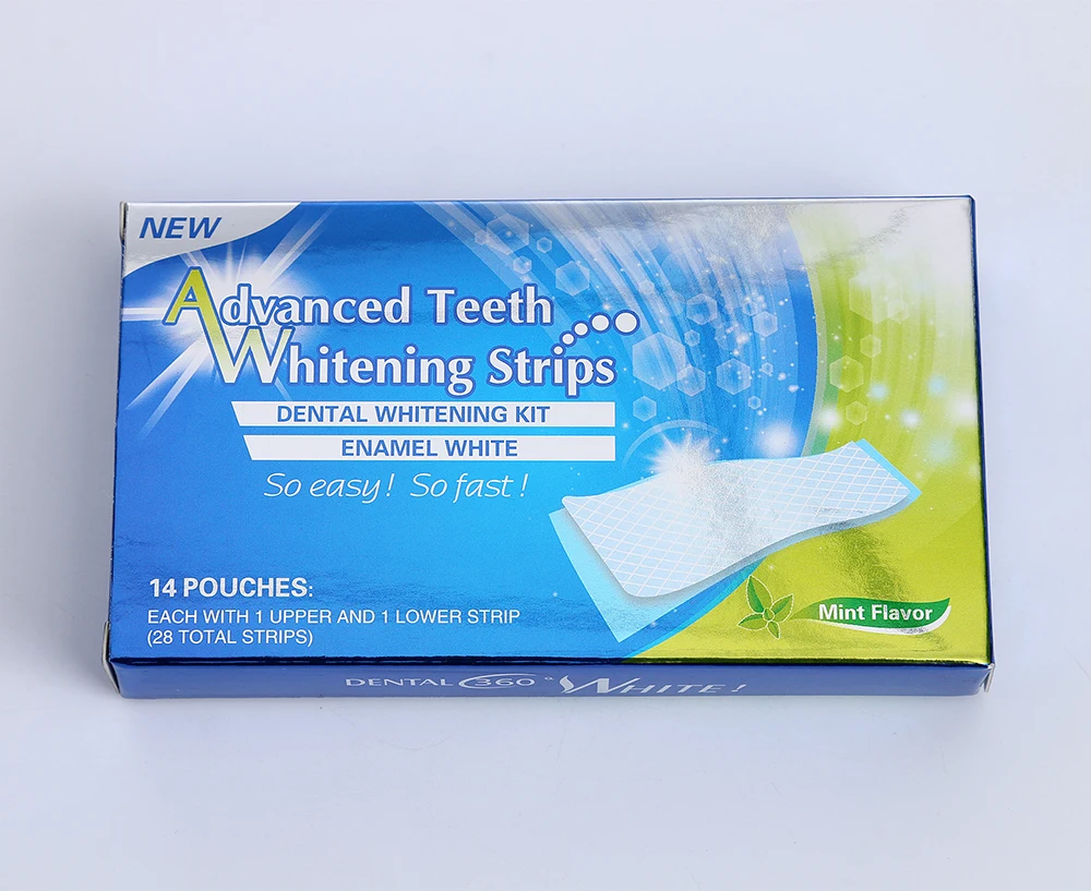 2 коробки/сумка оригинальная гигиена полосок для отбеливания зубов Повседневная