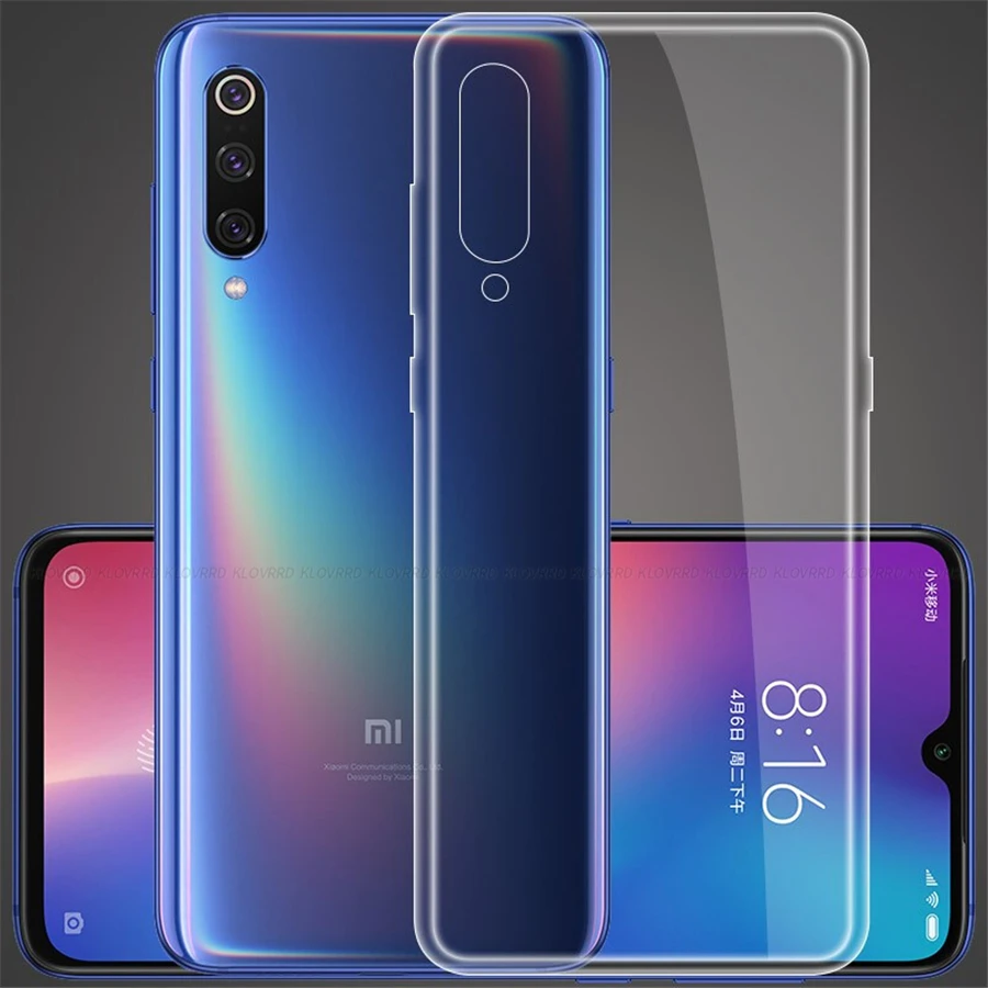 KLOVRRD чехол для Xiaomi mi 9 чехол для телефона TPU чехол для Xiaomi mi 9 SE mi 9 прозрачный защитный чехол Прозрачный мягкий силиконовый
