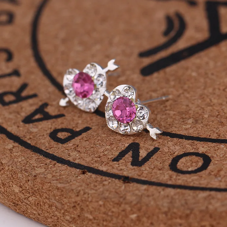 Серьги с кисточками, серьги, Корейская версия, маленькие свежие серьги-гвоздики, персональные Мини-цветы, жемчужные, для студенток - Окраска металла: see chart32
