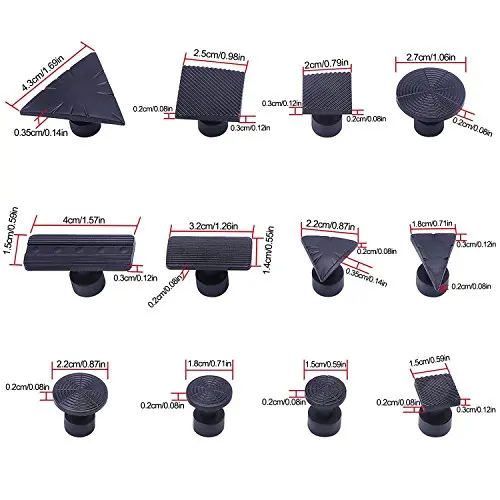 

Tool T DIY 25 Hail PCS Removal Repair New Glue Dent Auto Hammer With Slide PDR Paintless Remover Puller Kit Super Tabs and