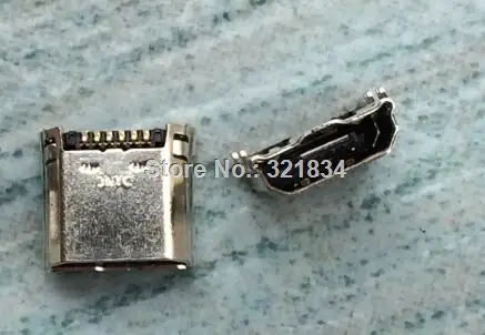 100 шт./лот Micro USB порт коннектор для samsung GALAXY Tab 3 7 0 SM T210 T21I 9200 I9205 P5200 T211|port connector|l