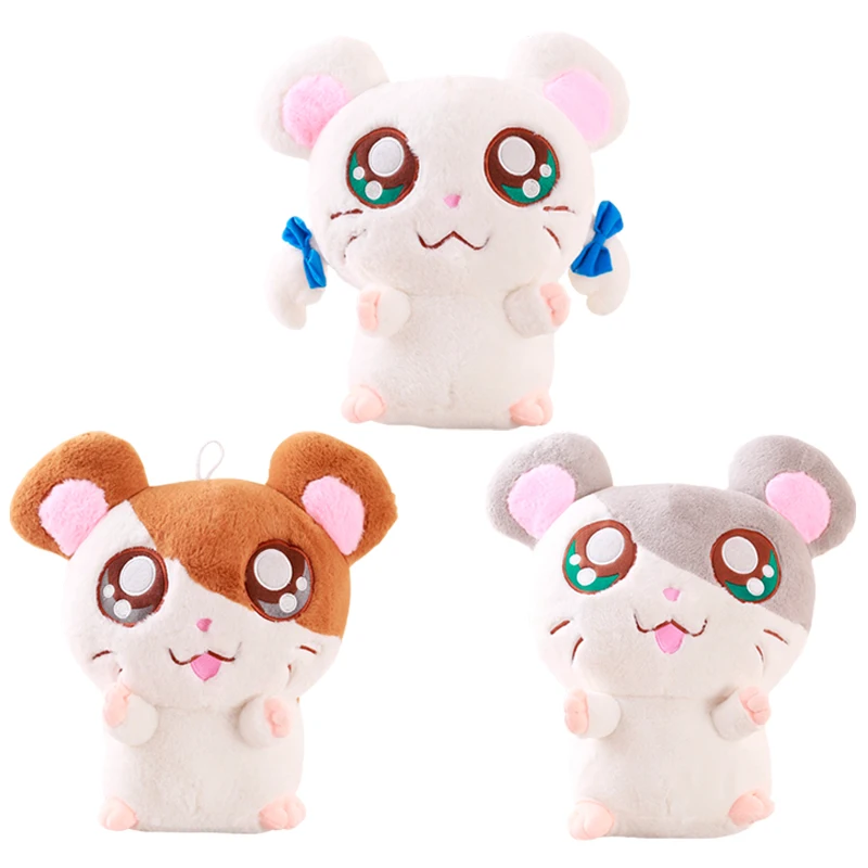 30 см Kawaii большие глаза Плюшевые хамтаро Хомяк Игрушка мягкая кукла-Хомяк игрушки Детские подарки на день рождения