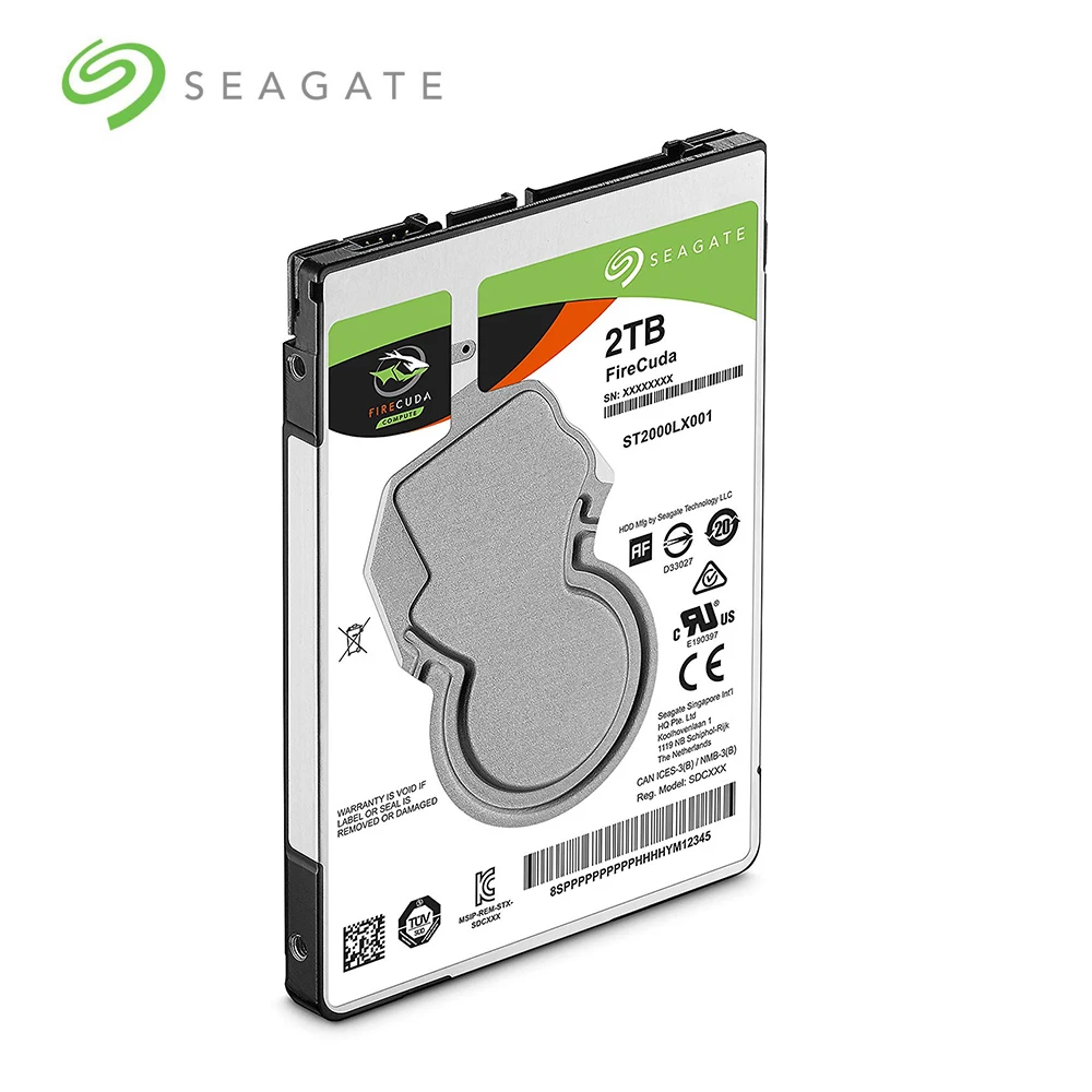 Игровой жесткий диск Seagate 2 ТБ FireCuda 6 ГБ/сек. SATA 8 Гб |