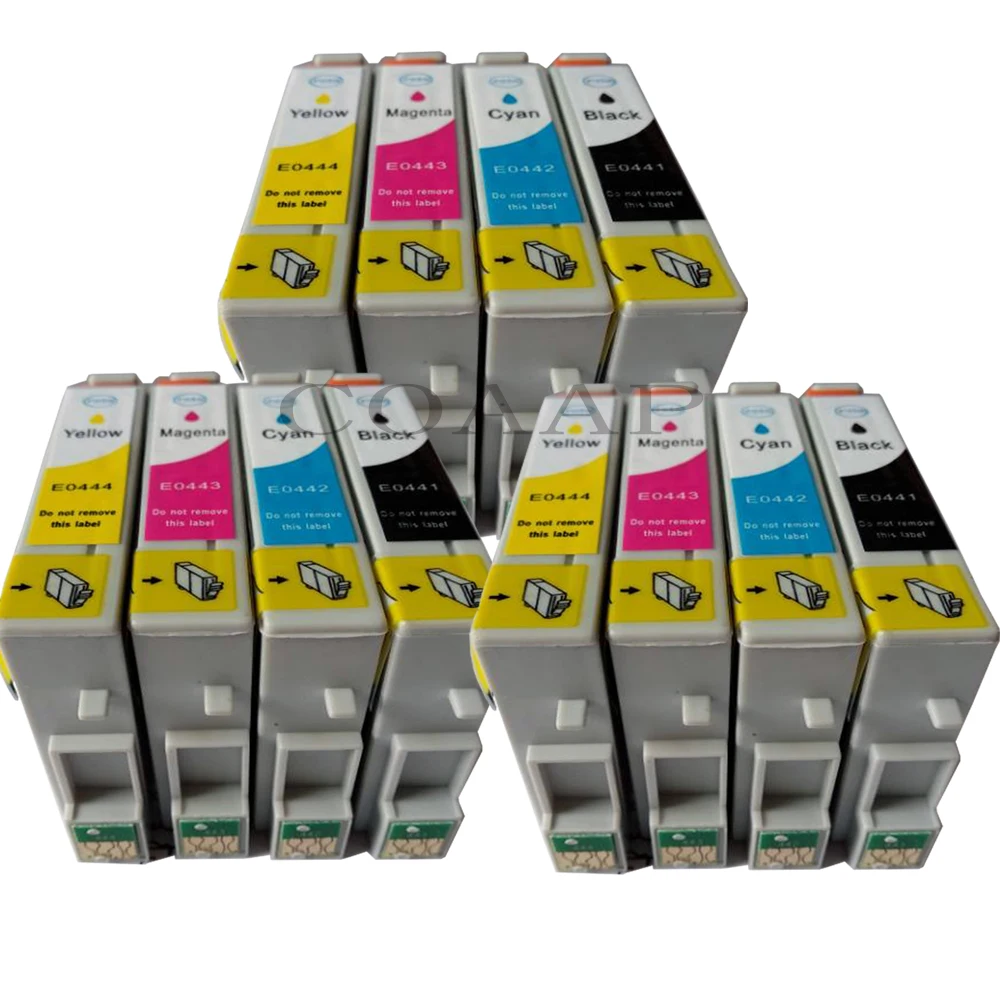 T0441-T0444 Совместимый Картридж для струйного принтера Epson Stylus CX3600 CX3650 CX4600 CX6400 CX6600 |