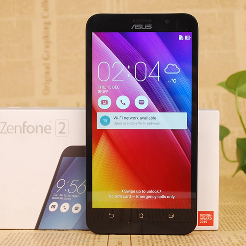 ASUS ZenFone 2 ZE551ML 4 г LTE мобильные телефоны Intel 1 8 ГГц/2 3 ГГц ГБ 16 ГБ/32 ГБ/64 5 дюймов 13MP