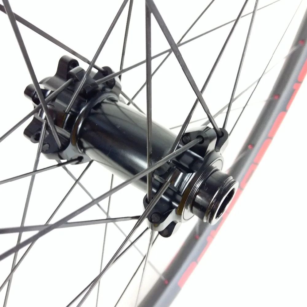 1550g 29er MTB XC 30 мм бескамерная карбоновая колесная пара повышающая прямая Тяговая