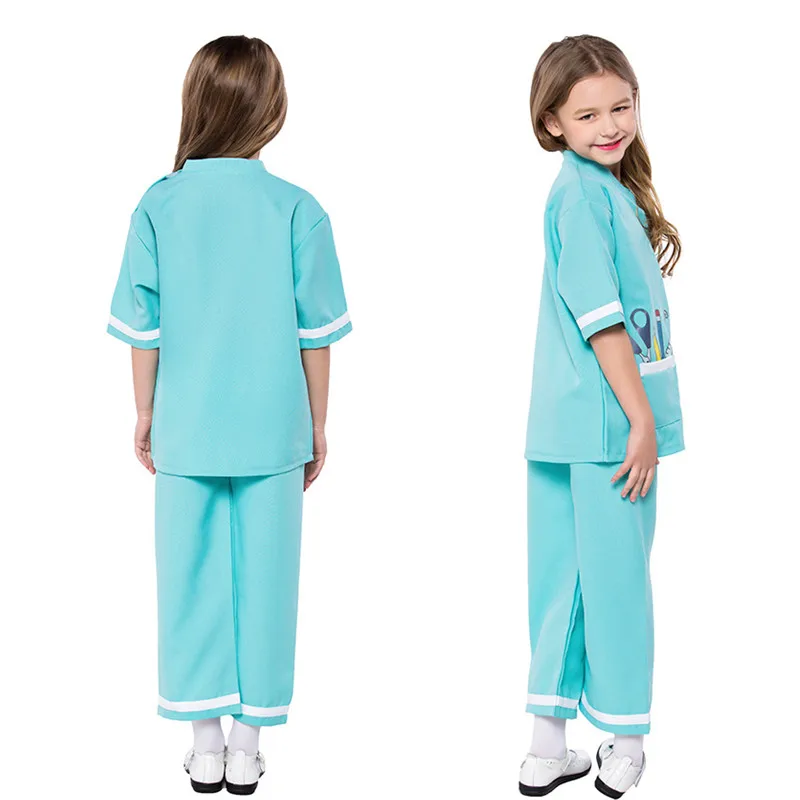Костюмы доктора на Хэллоуин для девочек детский сад медсестра ролевая игра