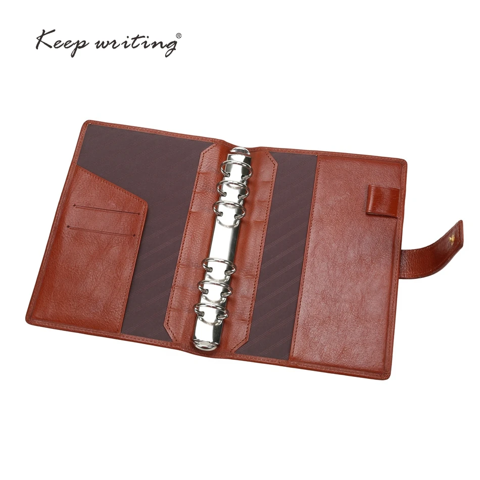 Блокнот A6 из воловьей кожи 45 листов 100 г/кв. М|leather note|cowhide notebookpaper lines |