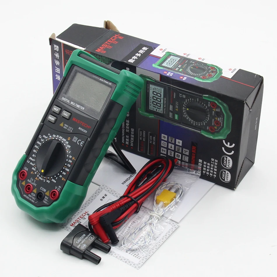 Mastech MS8269 3 1/2 Цифровой Мультиметр LCR измеритель напряжения