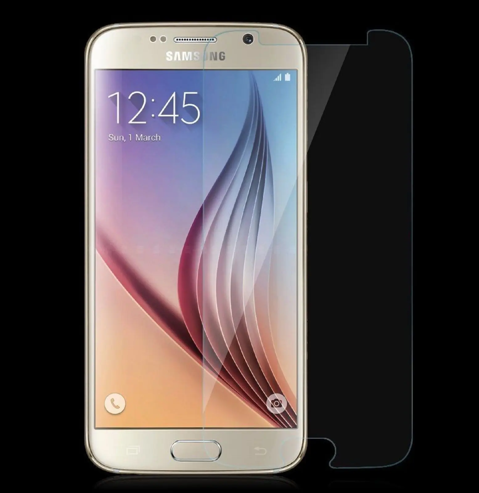 9H HD жесткая Защитная пленка для экрана телефона из закаленного стекла Samsung Galaxy S6 S7