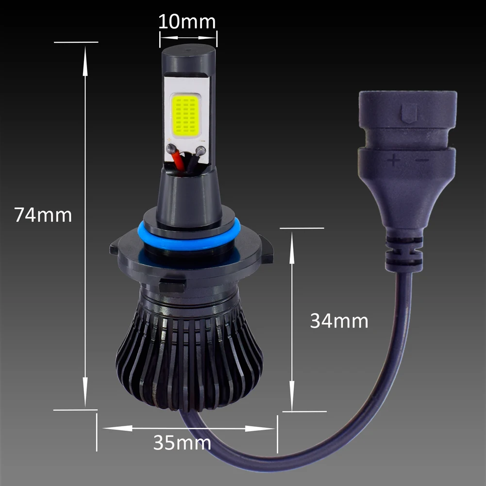 COB светодиодный 12 V стробоскоп света для мотоциклов и автомобилей фар H1 H7 H11 H8 9005 HB3 9006 HB4 H4 880 881 Flash СВЕТОДИОДНЫЙ противотуманный свет лампы