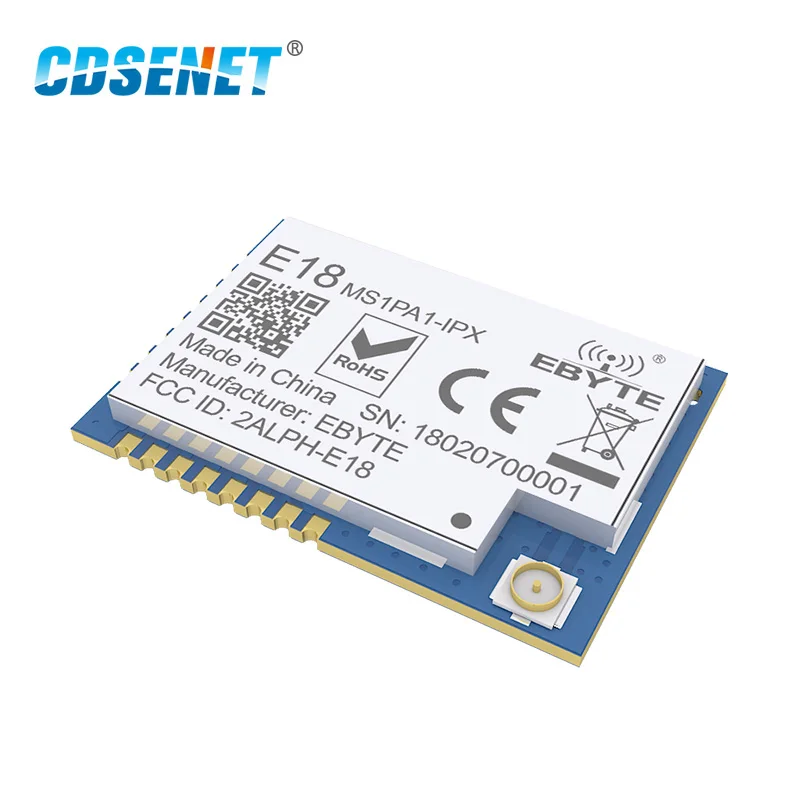 1 шт. 2,4 ГГц CC2530 PA Zigbee беспроводной радиочастотный модуль CDSENET E18-MS1PA1-IPX 20 дБм приемник передатчик 2,4 ГГц радиочастотный приемопередатчик CC2530