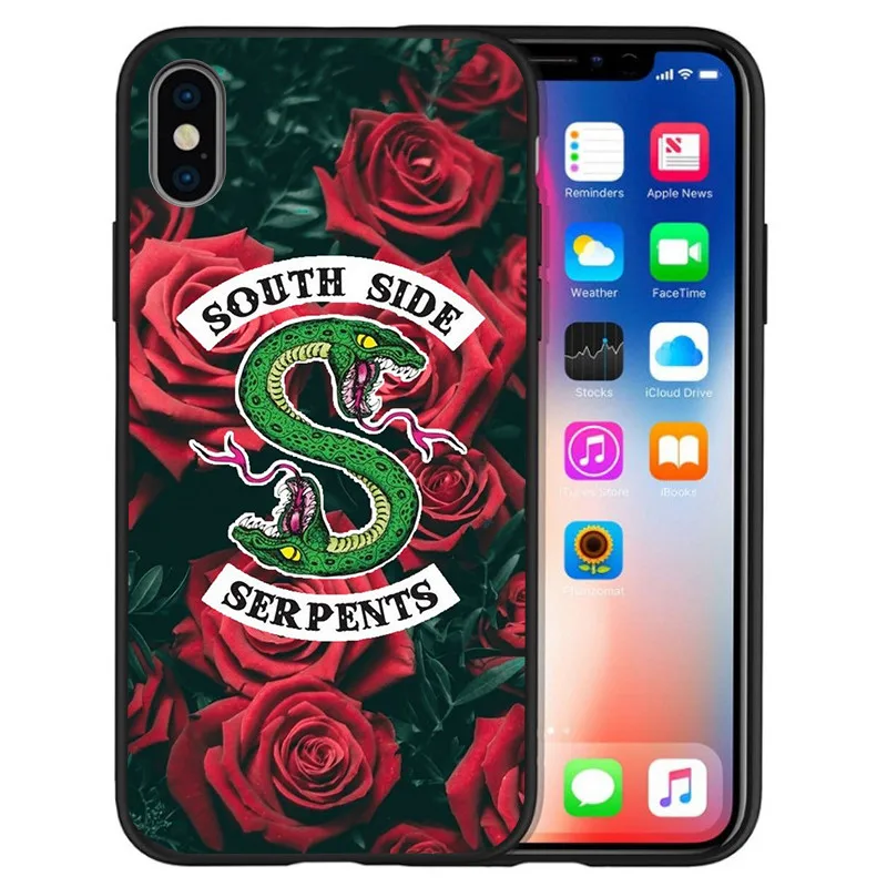 H1510 Роскошный Американский ТВ ривердейл Southside для iPhone X XR XS Max 5 5S SE 6 6S 7 8 Plus чехол для телефона Funda Coque Etui capa - Цвет: H1510