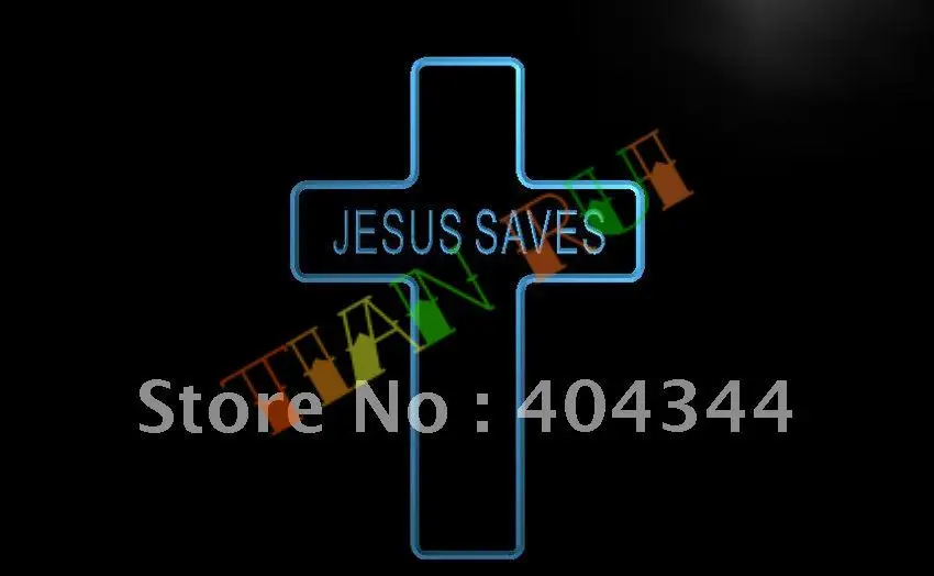 

LB352- Jesus Saves Home Decor Display LED Neon Light Sign