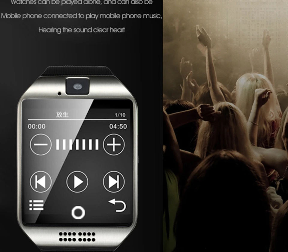 Беспроводные устройства Andriod bluetooth Камера Спорт NFC SmartWatch sim вызов SMS телефон