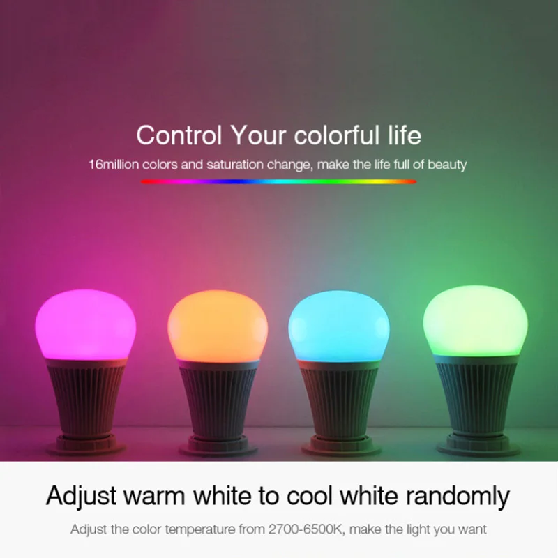 Mi свет FUTD04 9 W DMX512 RGB+ CCT светодиодные лампочки AC100-240V FUTD01 DMX512 Led Транс mi ель умная Светодиодная лампа удаленного Управление mi свет