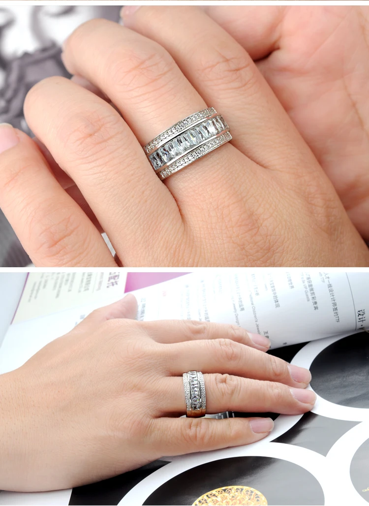 100% 18K 750Au золото Moissanite алмазное мужское кольцо D Цвет VVS с национальным