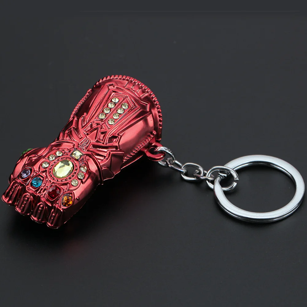 Мстители 4 завершающей перчатки Таноса брелок со знаком бесконечности перчатка