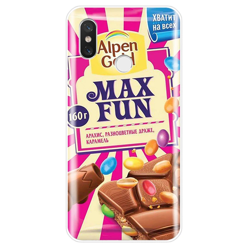 Мягкий Силиконовый ТПУ чехол для телефона alenka bar wonka chocolate xiaomi 4 4S 5 5C 5S PLUS 6 6X 8 Pro 8lite 9