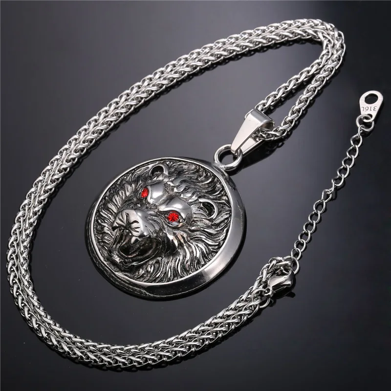 G панк рок стиль голова волка красный глаз новый тренд желтое золото цвет