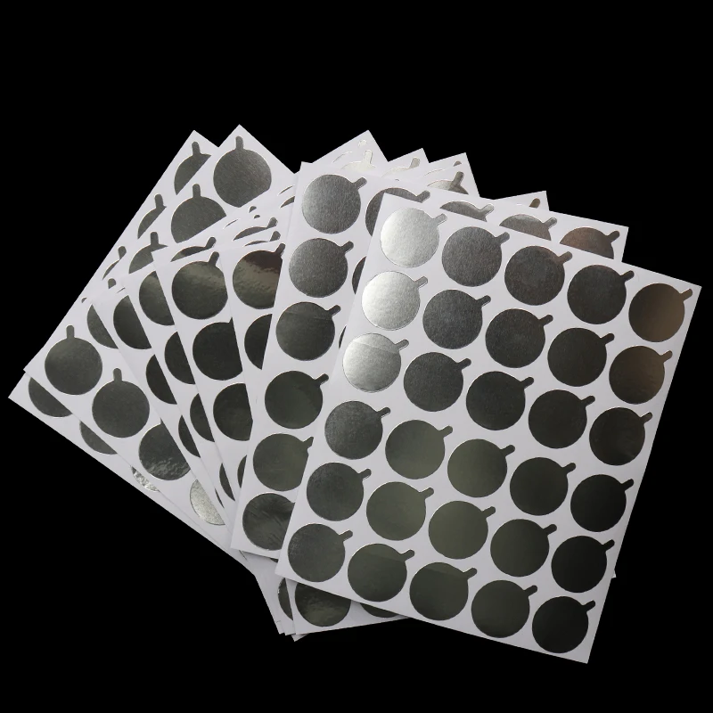 

300 pcs Disposable Eyelash Glue Holder foil Pallet Glue Paper Patches Sticker For Eyelash Extension glue paper pad Eye Sticker