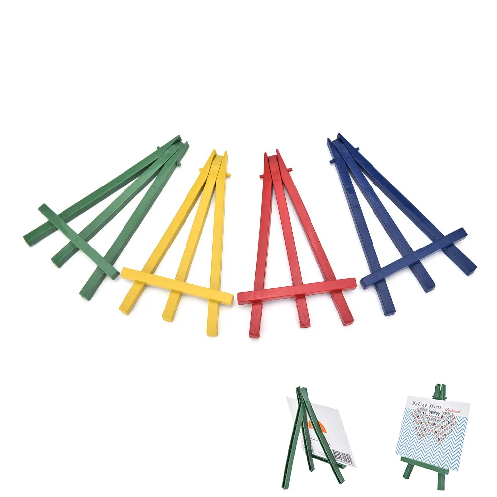 Комплект из 2 предметов мини пластиковые мольберт для художника свадебного