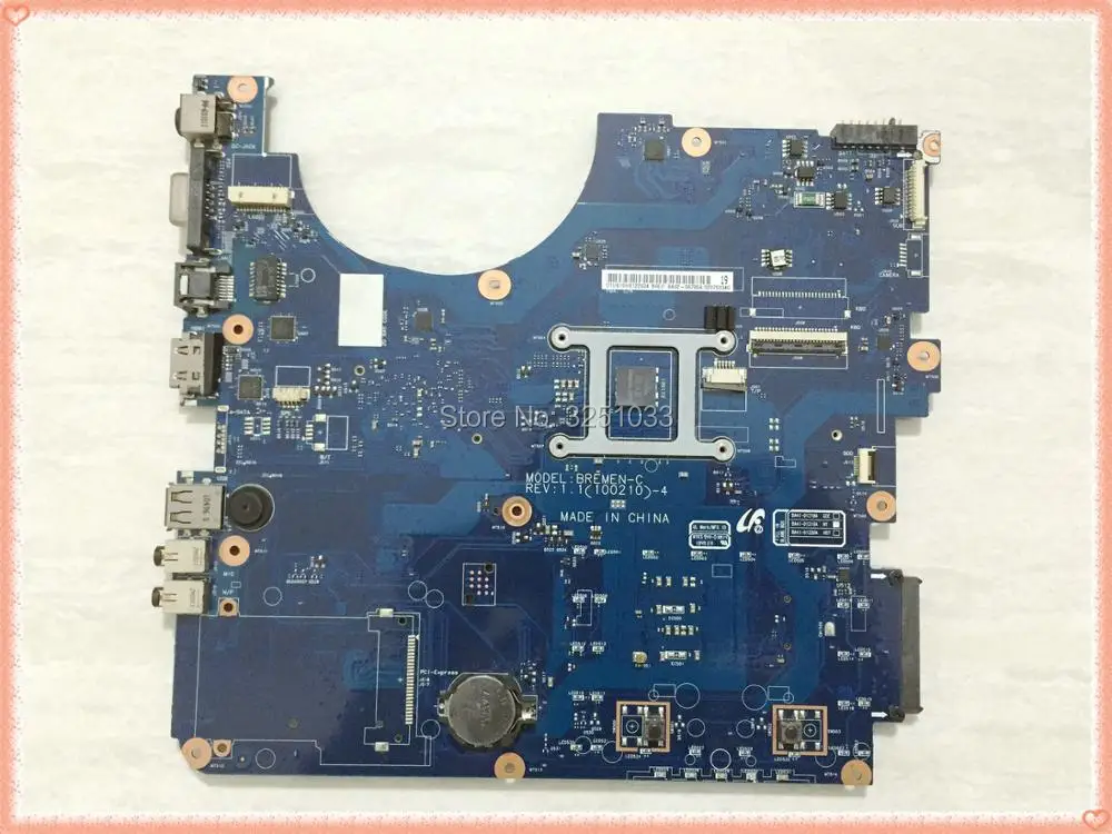 Для SAMSUNG P530 R540 R580 Материнская плата ноутбука BA92-06785B BA41-01218A BA41-01219A BA41-01220A BA92-06785A DDR3 Модель: BREMEN-C