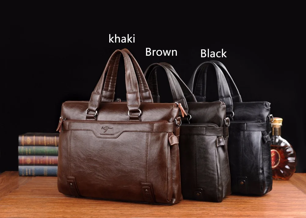 Мужской деловой кожаный портфель-сумка на плечо для ноутбука 1", мужской портфель через плечо, сумки для мужчин, сумки-мессенджеры