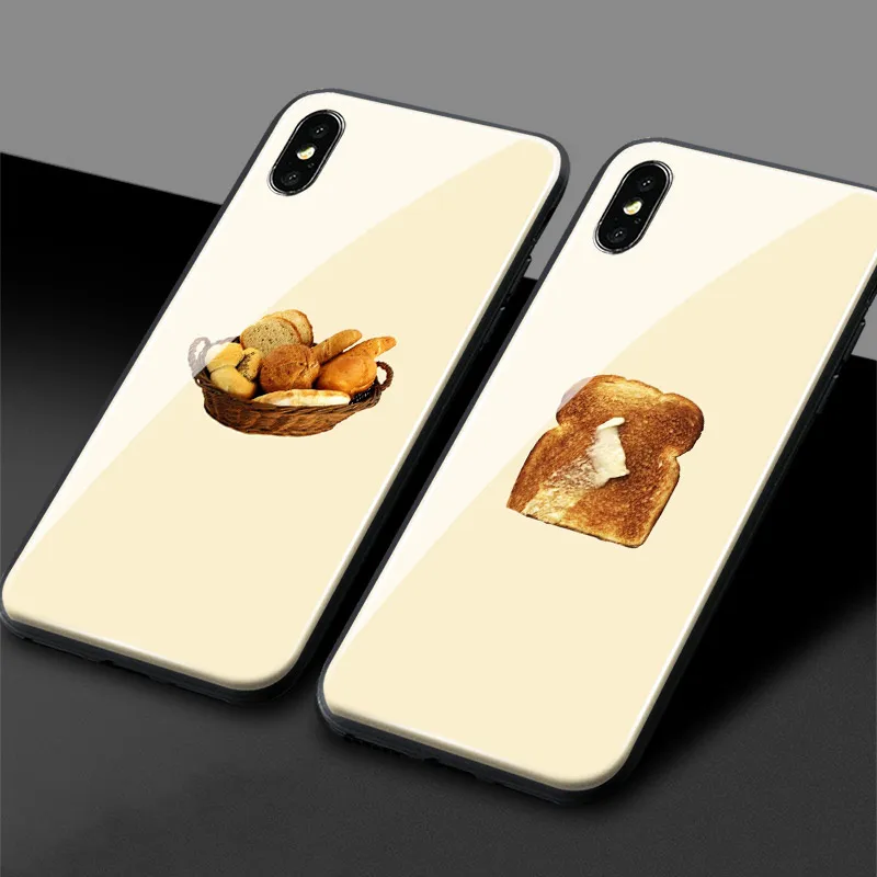 Мягкий силиконовый стеклянный чехол для Apple iPhone 6 6s 7 8 Plus X XR XS 11 Pro MAX|Бамперы| |