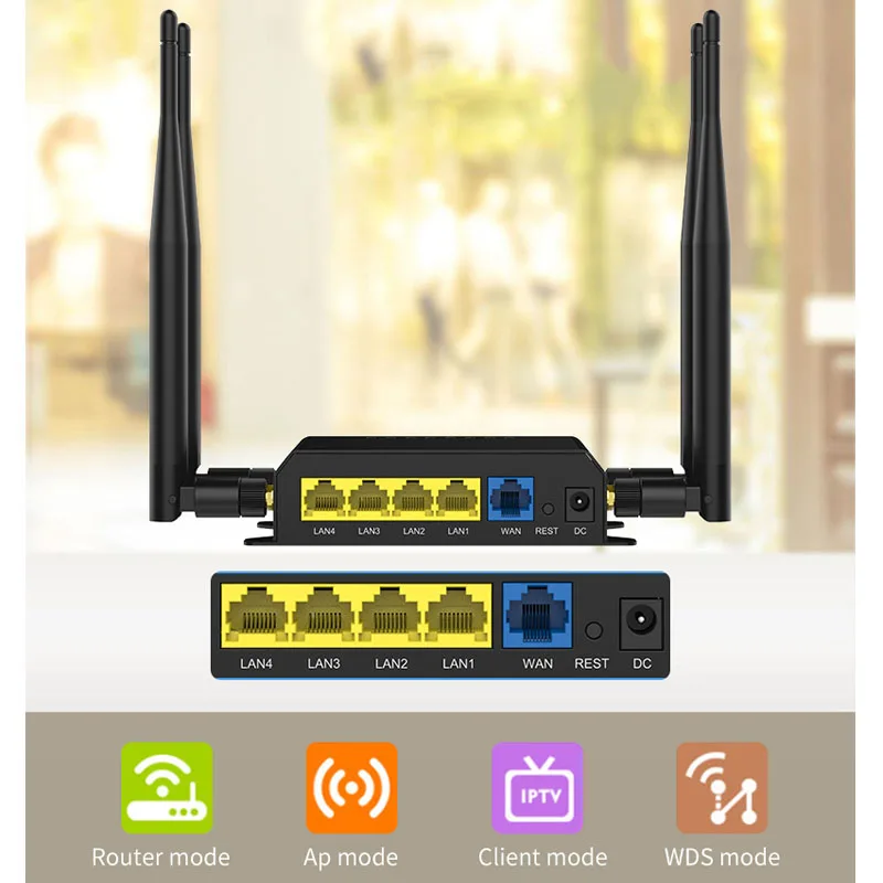 Автомобильный модем Cioswi 3G 4G Lte роутер со слотом для SIM-карты 300 Мбит/с USB