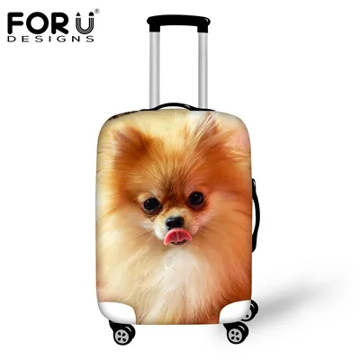 H226 FORUDESIGNS/3D собака Кот Водонепроницаемый чехол для дорожного чемодана чемодан на колесиках для 18, 20, 22, 24, 26 28 30 дюймов чемодан на колёсиках - Цвет: H226