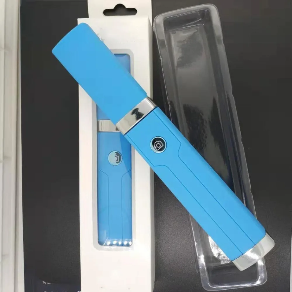 Новая помада селфи палка подарок нержавеющая сталь мини провод управление