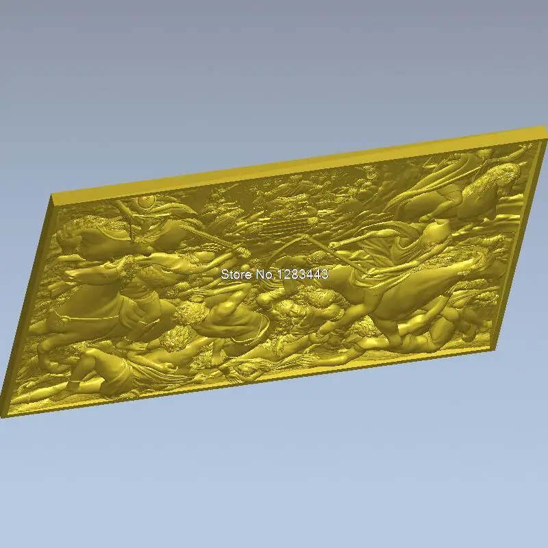 Высокое качество новая 3D модель для cnc резная скульптурная машина в формате STL