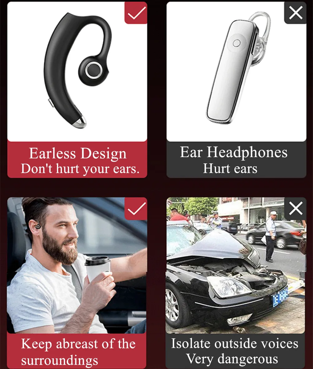 AMTERBEST беспроводные Bluetooth бизнес-гарнитуры спортивные стерео наушники с защитой от пота, наушники с шумоподавлением для телефонов