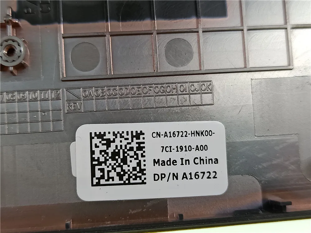 Новый оригинальный сменный чехол для рук верхняя крышка Dell Latitude 14 5480 E5480 A16721 A16722