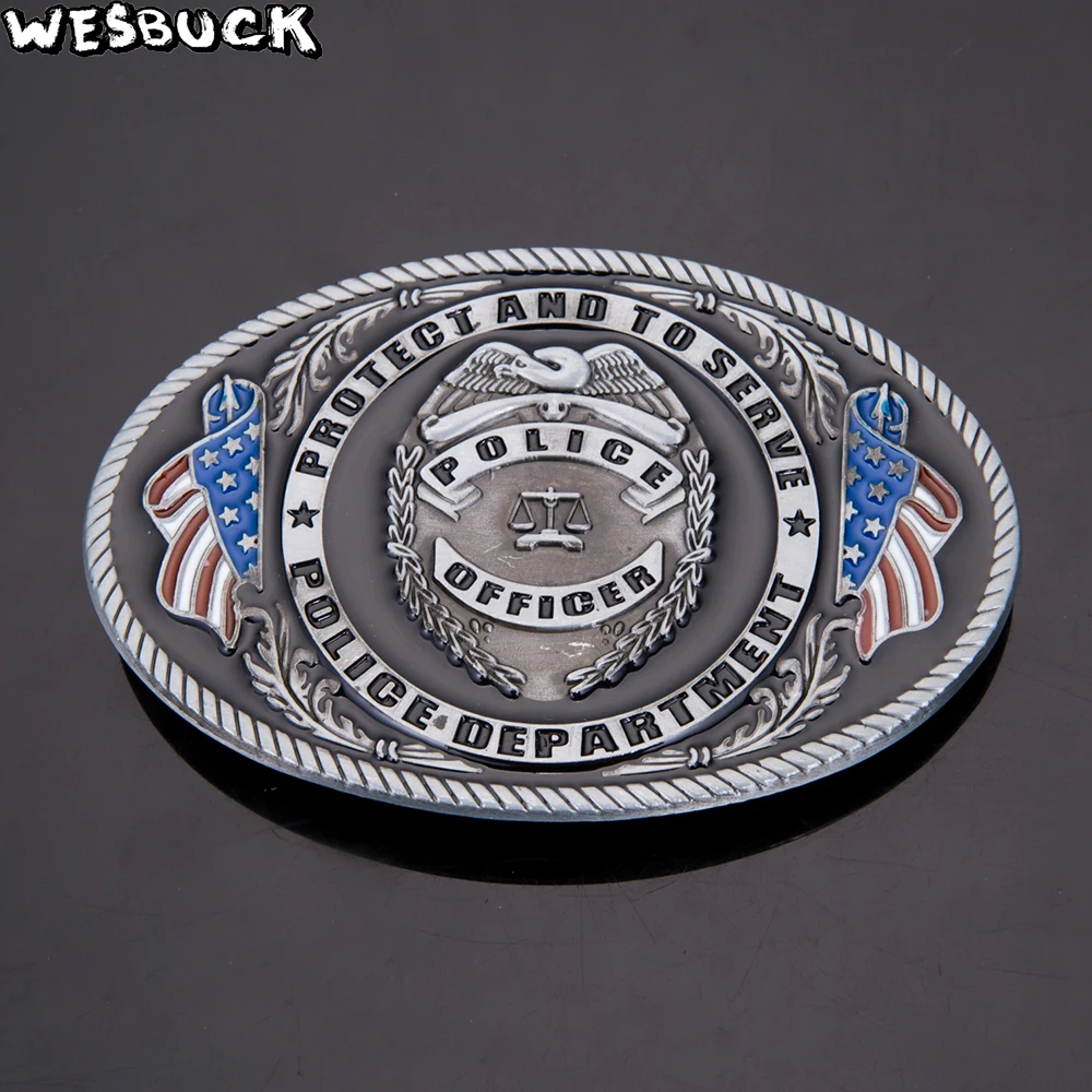 Американский флаг WesBuck брендовые металлические пряжки ремня с классными