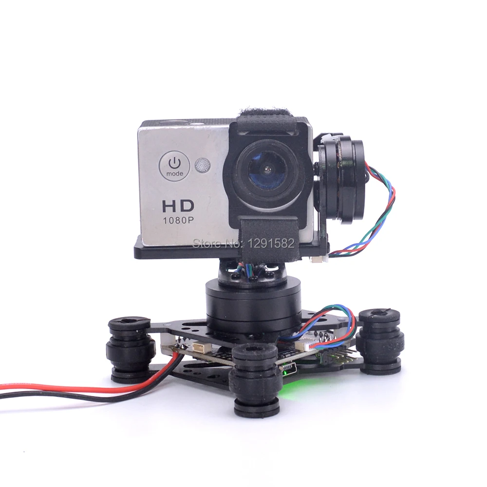 RTF 3 осевой бесщеточный карданный подвес с мотором 2204 2805 Storm32 Controlller для gopro hero session 4