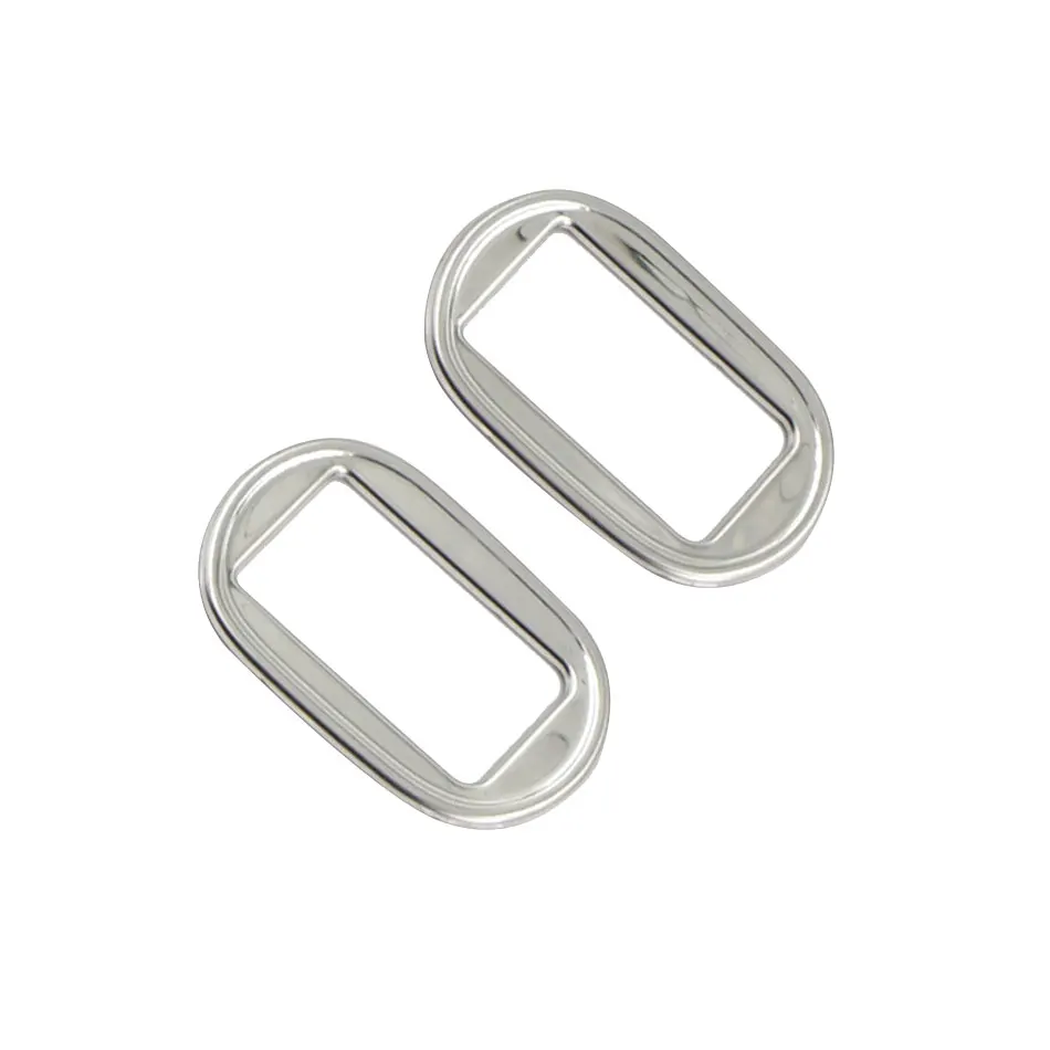 4 шт./компл. наклейка из нержавеющей стали для автомобильного интерьера