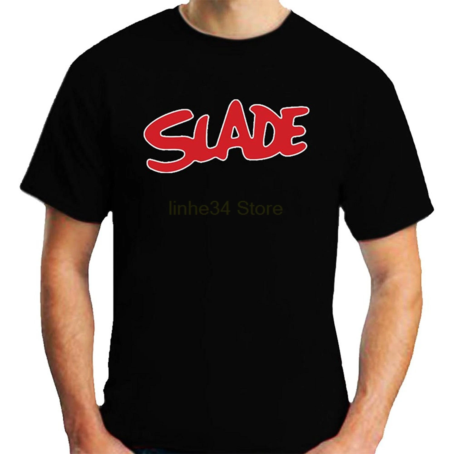 Возьмите короткий рукав футболки с круглым вырезом Модные Повседневное высокое