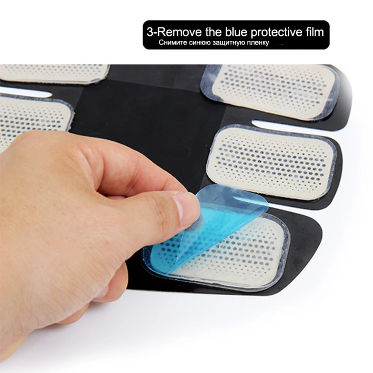 Гидрогелевые наклейки 2 шт./лот гелевая паста для пресса EMS тренажер стимуляции