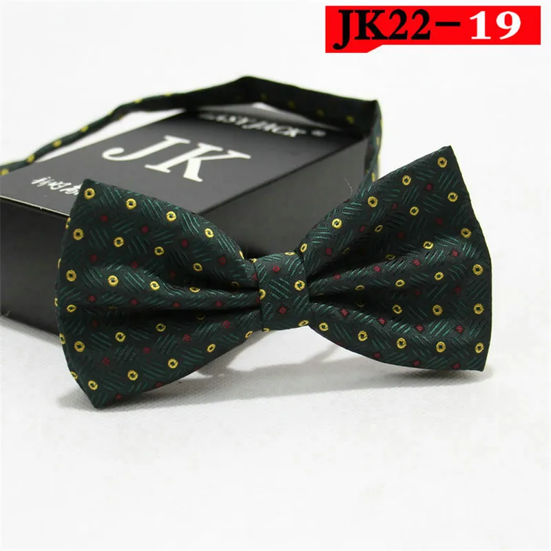 19 Gentleman Wedding Party Tuxedo Bowtie Marriage Bridegroom Protocol Officer Bow Ties Butterfly Cravat Men Color Bowties For Gifts - Цвет: 19
