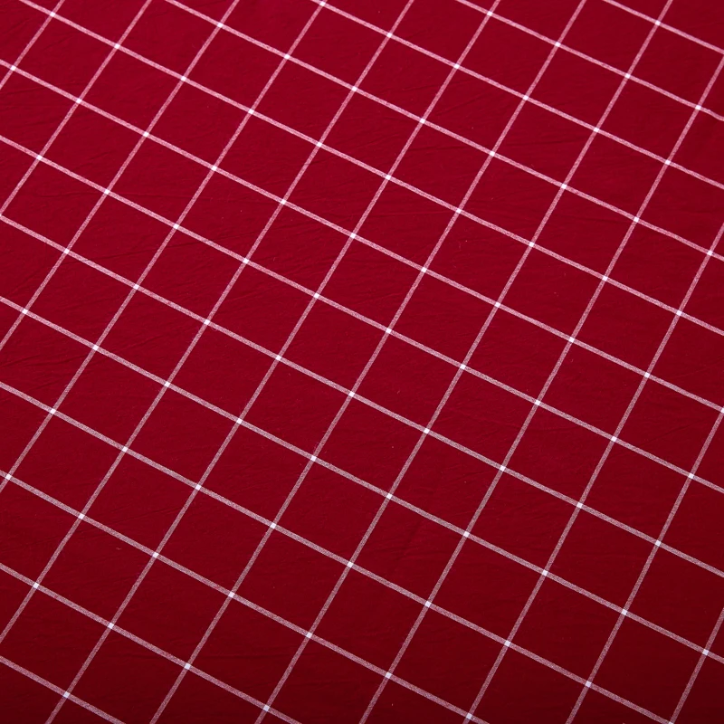 Cotton Printing Plaid Bedding Sheet Bed Linen Bed Comfortable Flat Sheet Mattress Cover Pillow Case Cover Queen king Size#s