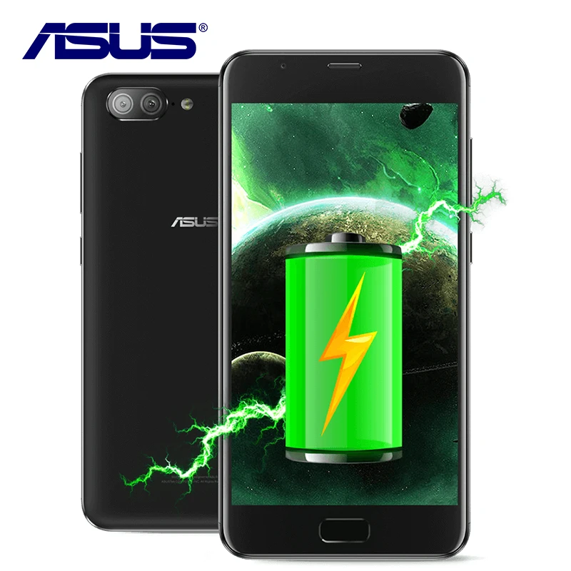 Новый оригинальный Asus Zenfone 4 X015D Octa Core 5000 мАч двойной задней камерами MT6750 Android 7 0 3 ГБ