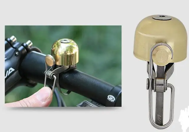 Складной велосипедный звонок велосипедные безопасные медные колокольчики