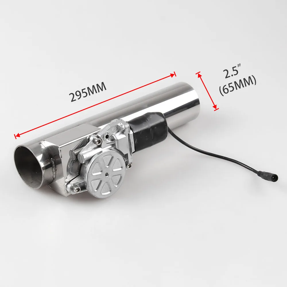 Выхлопная труба 2/2 5/3 дюйма выхлопная из нержавеющей стали с электроконтролем