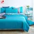 blue grey AB сбоку постельных принадлежностей супер ковровое покрытие набор темно-синие+ бежевый 3/4 шт постельное белье для взрослых постельное белье Человек пододеяльник плоский sheet56 - Цвет: blue grey